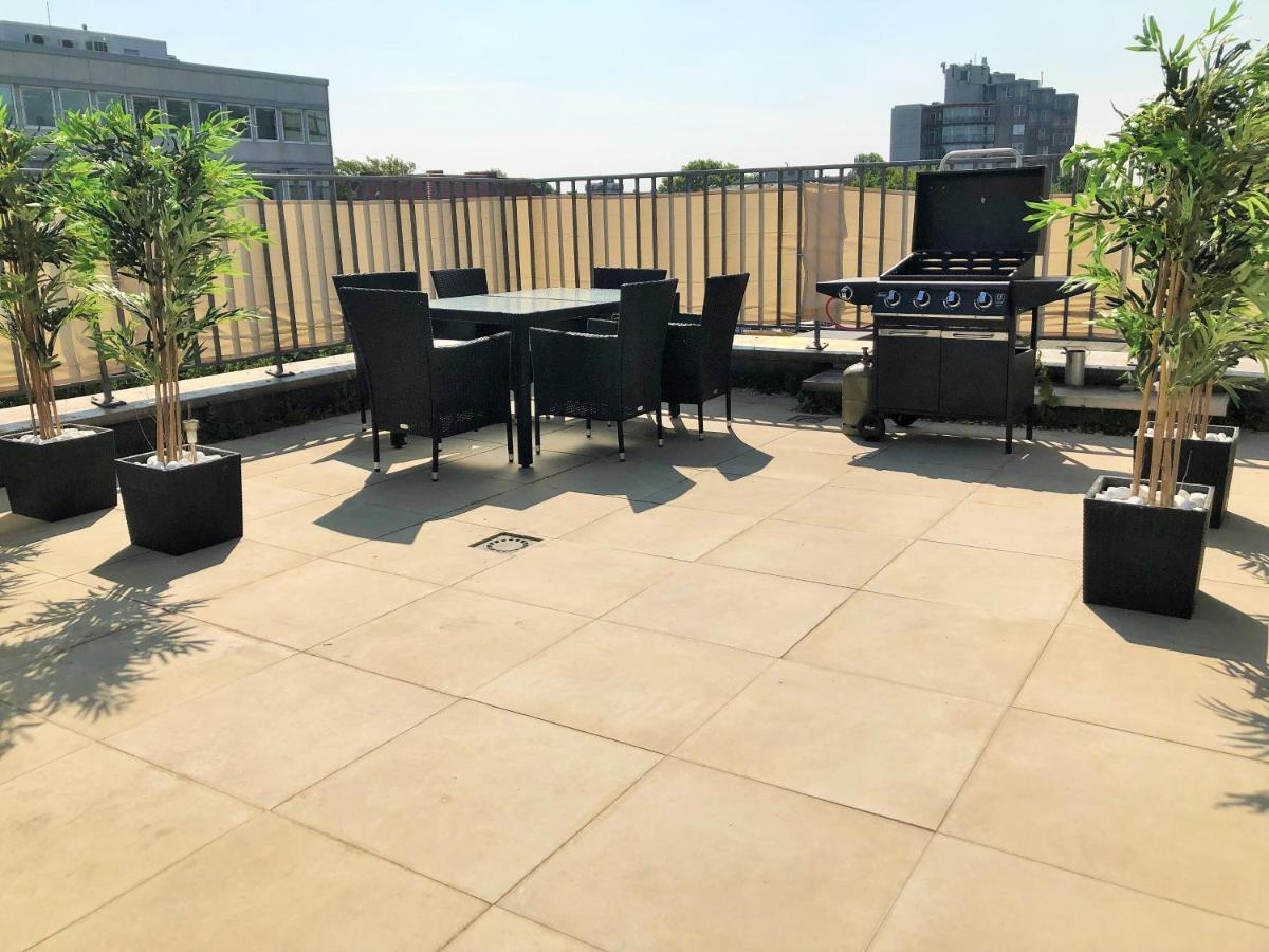 Stylisches Penthouse Zentral Tischfussball 100M2 Wii Хановер Екстериор снимка